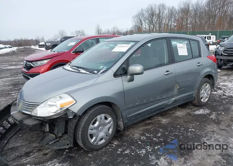 2009 Nissan Versa 1.8S from USA, damaged, VIN 3N1BC13E09L459528